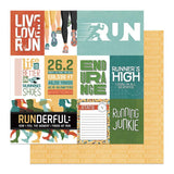 Photoplay Paper Runner's High Live Love Run Patterned Paper