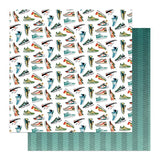 Photoplay Paper Runner's High It Must Be The Shoes Patterned Paper