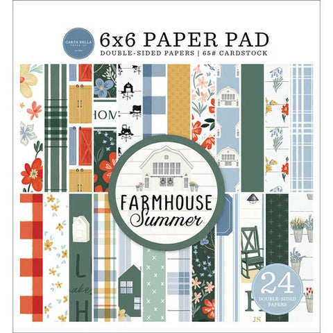 Carta Bella Farmhouse Summer 6x6 Paper Pad