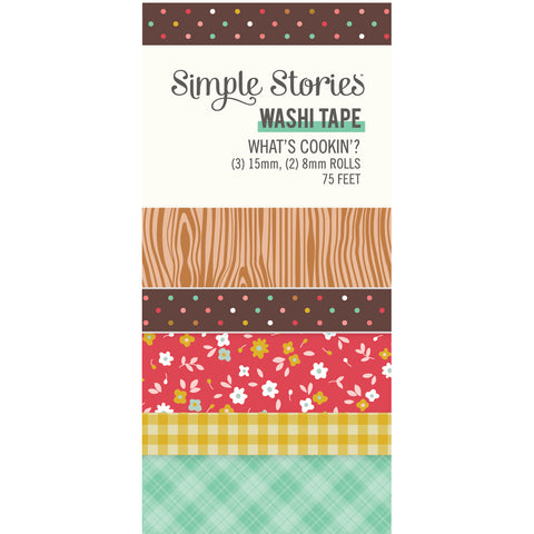 Simple Stories What's Cookin'? Washi Tape