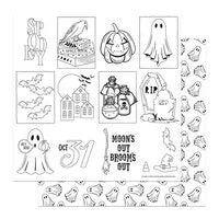 PhotoPlay Paper Creepin' It Real Color Me Patterned Paper