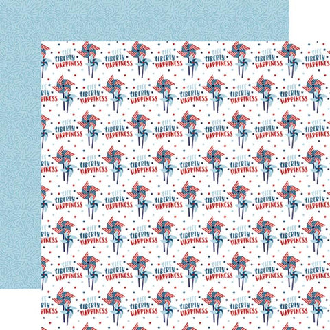 Echo Park Stars & Stripes Forever Life And Liberty Patterned Paper