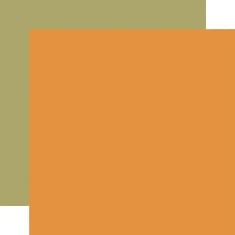 Echo Park Summer Vibes Orange / Green Coordinating Solid