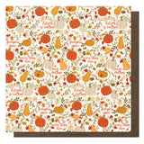 Photoplay Paper Thankful Pumpkin Spice Patterned Paper
