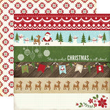 Echo Park The Story of Christmas Borders Scrapbook Paper
