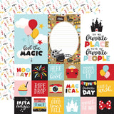 Echo Park Wish Upon A Star 2 Multi Journaling Cards Patterned Paper