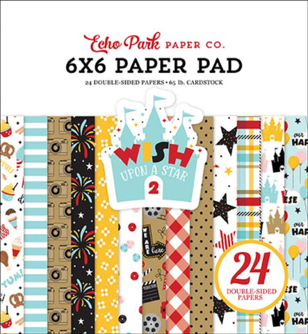 Echo Park Wish Upon A Star 2 6x6 Paper Pad