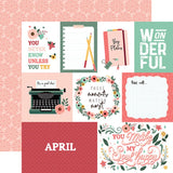 Echo Park Year In Review April  Patterned Paper