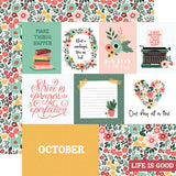 Echo Park Year In Review October Patterned Paper