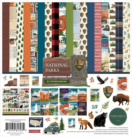Carta Bella National Parks Collection Kit