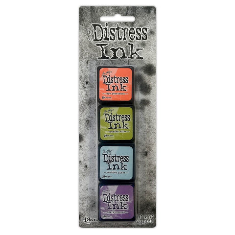 Ranger Tim Holtz Distress Mini Ink Pads 4 pk - Kit #8