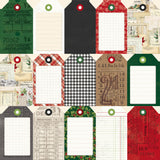Simple Stories Simple Vintage Believe Tag Elements Patterned Paper