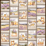 Simple Stories Simple Vintage Lavender Fields Sunshine & Honey 12x12 Patterned Paper