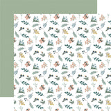 Carta Bella Winter Wonderland Snow Day Stems 12x12 Patterned Paper