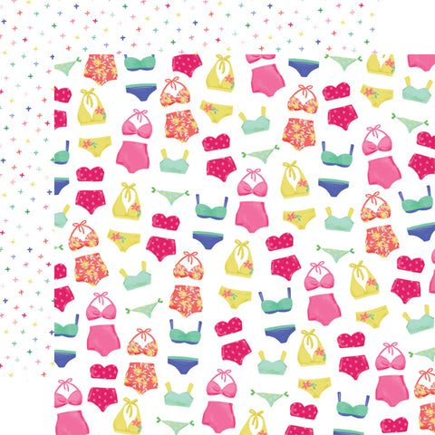 Echo Park Best Summer Ever Fun in the Sun Patterned Paper