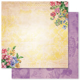Paper Rose Studio Flower Shoppe Basics - Paper F 12x12 Patterned Paper