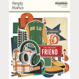 Simple Stories Rustic Legend Bits & Pieces Embellishments