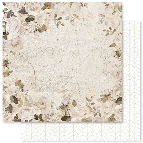 Paper Rose Studio Wedding Joy Basics - Paper F 12x12 Patterned Paper