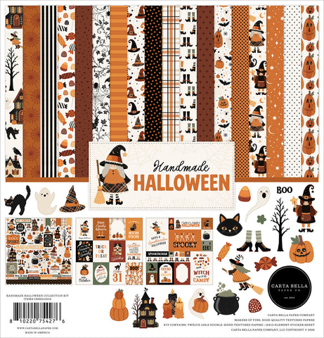 Carta Bella Handmade Halloween 12x12 Collection Kit