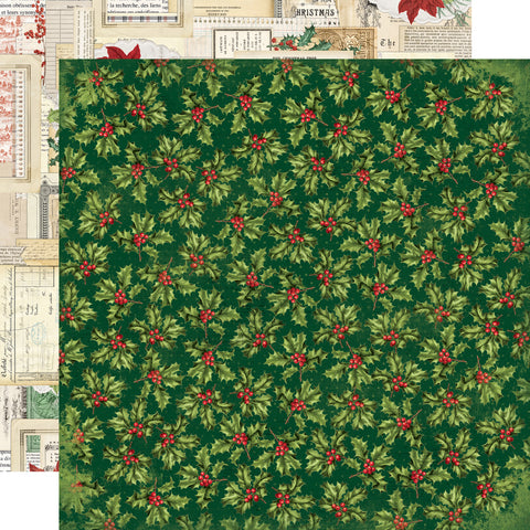 Simple Stories Simple Vintage Believe Holiday Traditions Patterned Paper