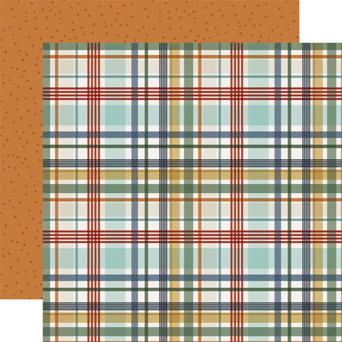 Carta Bella That's My Boy Playtime Plaid 12x12 Patterned Paper