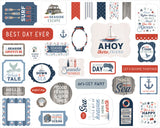 Carta Bella Seashore Ephemera Embellishments