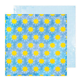 American Crafts Vicki Boutin Bold + Bright Sunspot Patterned Paper