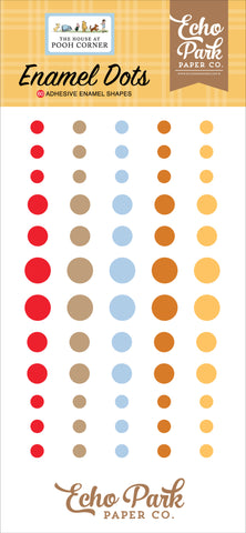 Echo Park The House at Pooh Corner Enamel Dot Embellishments