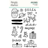Simple Stories Holly Days Photopolymer Stamp Set
