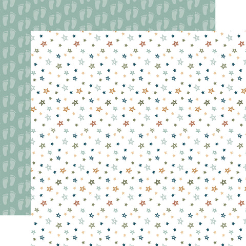 Echo Park Special Delivery: Baby Boy Dream Big Stars Patterned Paper