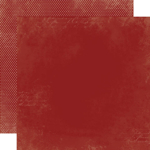 Simple Stories Simple Vintage 'Tis The Season Currant Patterned Paper