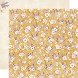 Simple Stories Simple Vintage Lavender Fields Stay Golden 12x12 Patterned Paper