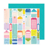 American Crafts Paige Evans Adventurous Paper 21 12x12 Patterned Paper