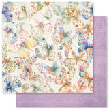 Paper Rose Studio Flower Shoppe Basics - Paper C 12x12 Patterned Paper