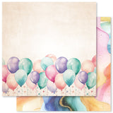 Paper Rose Studio Birthday Fun - Paper D 12x12 Patterned Paper