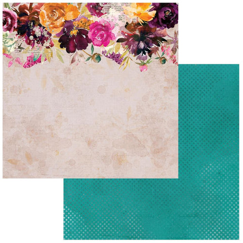 49 and Market ARToptions Spice Inverted Garden Patterned Paper