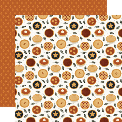 Carta Bella Americana American Made Pies 12x12 Patterned Paper