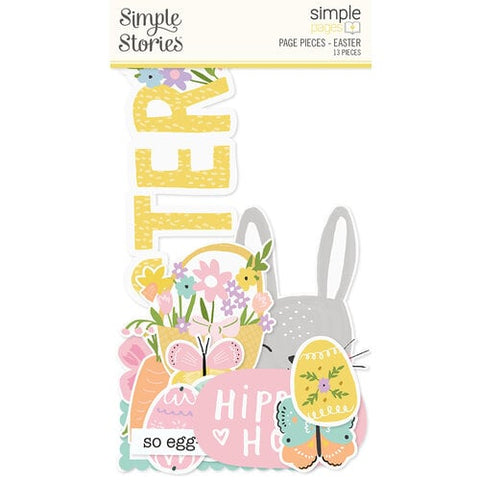 Simple Stories Hoppy Easter Simple Pages Page Pieces  Embellishments