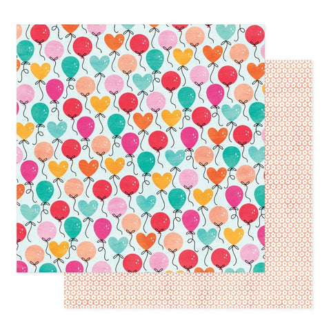American Crafts Shimelle Reasons to Smile Party Time Patterned Paper