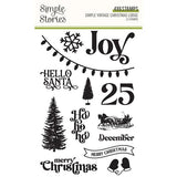 Simple Stories Simple Vintage Christmas Lodge Photopolymer Stamp Set