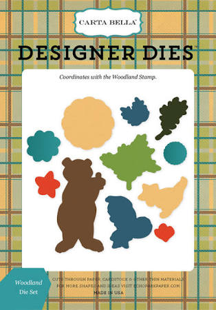 Carta Bella Woodland Designer Die Set