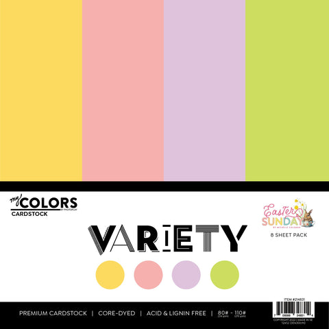 PhotoPlay Paper Easter Sunday My Colors Cardstock Variety Pack