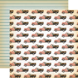 Carta Bella Cowgirl Prairie Rose Truck 12x12 Patterned Paper