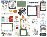 Carta Bella That's My Boy Frames & Tags Embellishments
