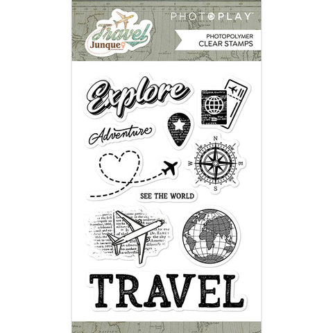 PhotoPlay Paper Travel Junque Stamp Set