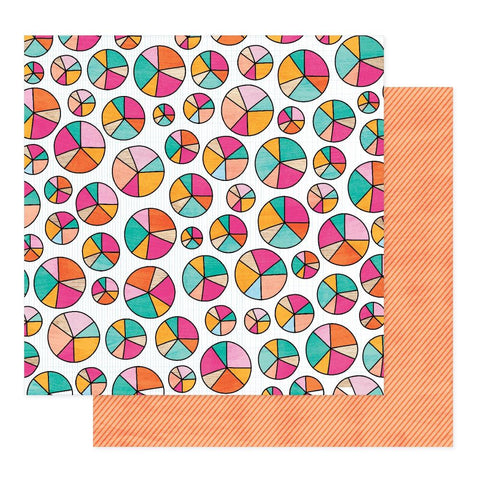 American Crafts Shimelle Reasons to Smile Seek Balance Patterned Paper