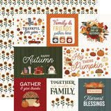 Carta Bella Americana Gather Journaling Cards 12x12 Patterned Paper
