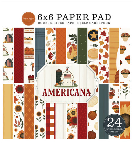 Carta Bella Americana 6x6 Paper Pad