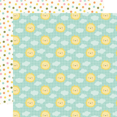 Simple Stories Fresh Air Pure Sunshine Patterned Paper