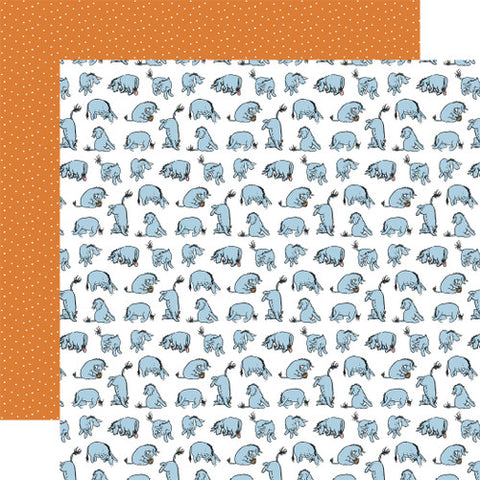 Echo Park The House at Pooh Corner Oh Eeyore  Patterned Paper